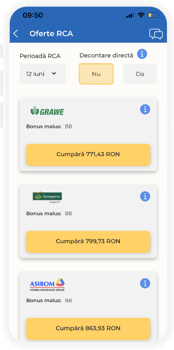 Reasig app screenshot